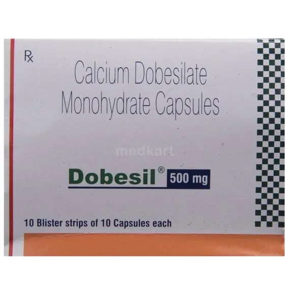 dobesil 500mg capsule 10's